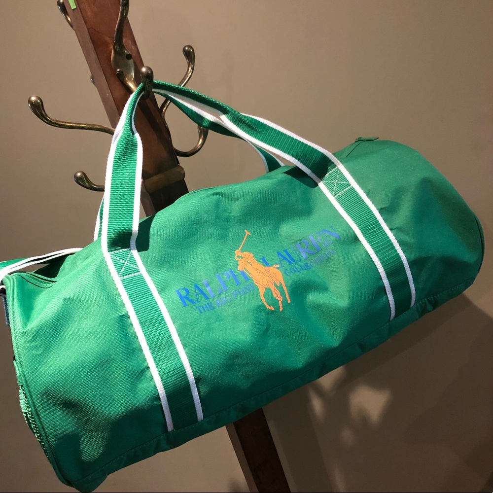 PRL PONY NYLON DUFFLE